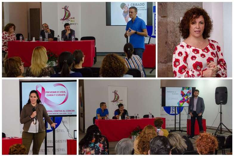 Diferentes momentos de la jornada organizada por los socialistas teldenses (Foto TA)